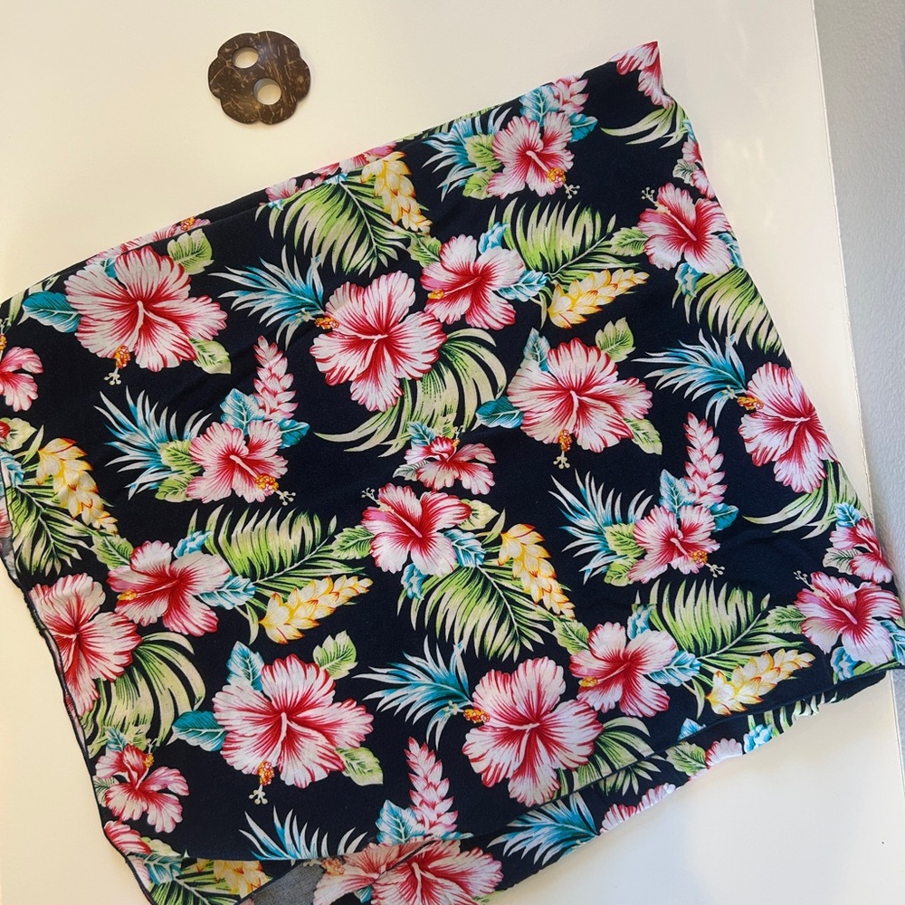 Hawaiian Sarong/ swim suit coverup